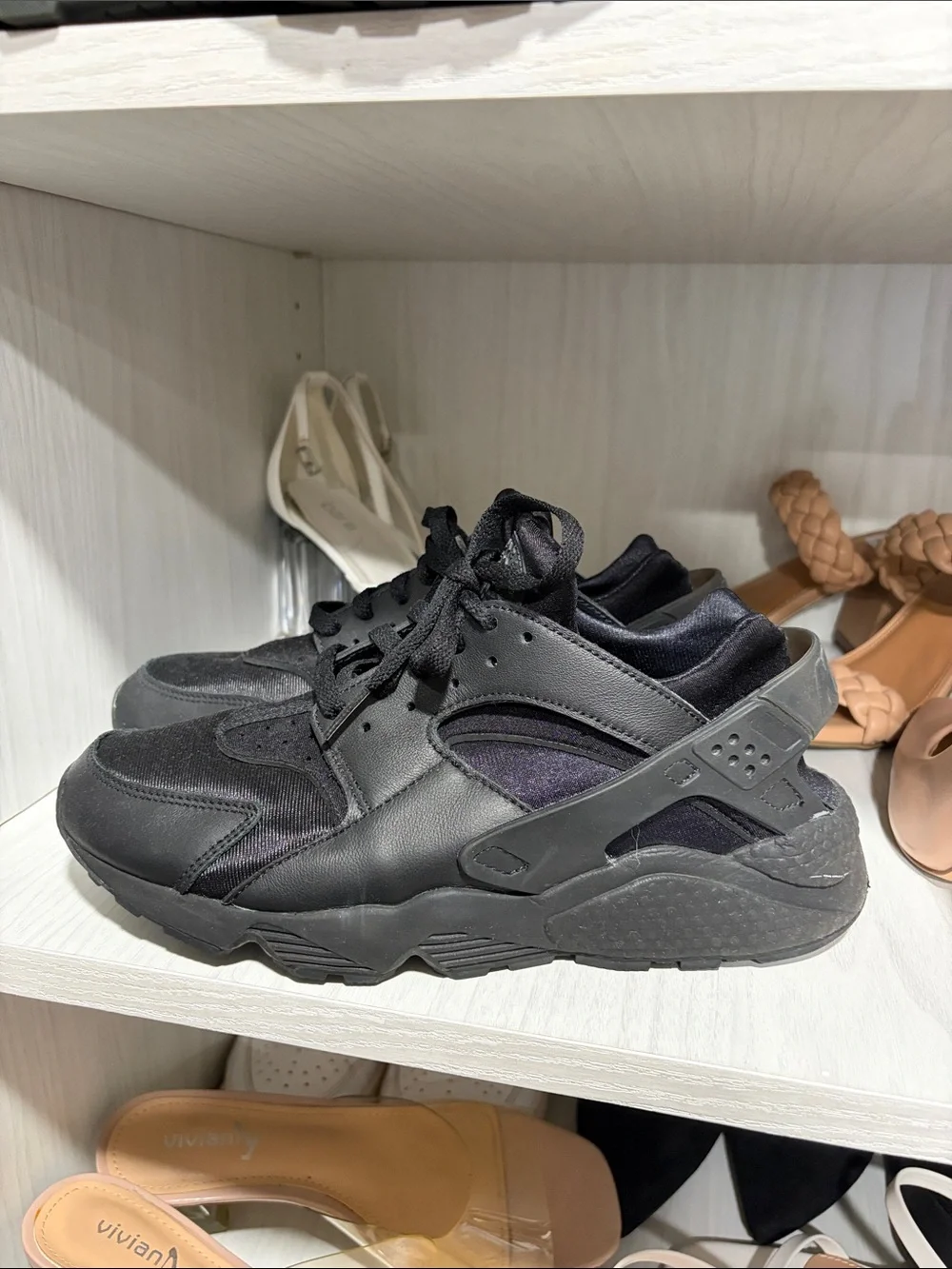 Nike Black huarache Trainer Sneakers
